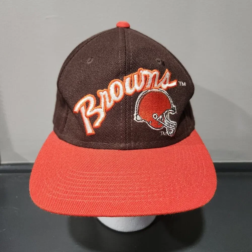 VTG Cleveland Browns Sports Specialties NFL Pro Line Mens Size 7 Hat Cap Youngan